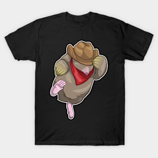 Mole Cowboy Cowboy hat T-Shirt